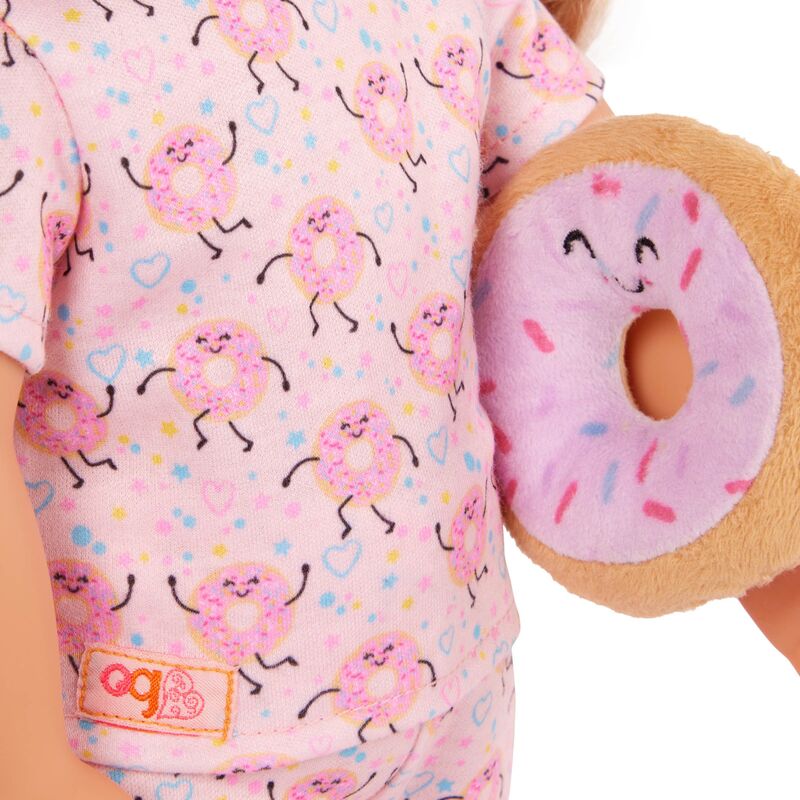 Our Generation Ενδυμασία Deluxe Pajama With Donut Print & Plush (BD30539Z) - φωτογραφία 3