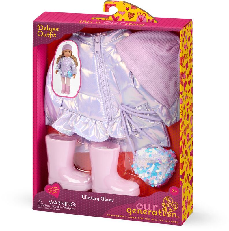 Our Generation Ενδυμασία Deluxe Winter With Heart Purse (BD30573Z) - φωτογραφία 2