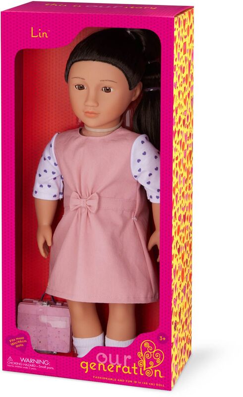 Our Generation Κούκλα Lin With School Uniform (BD31482Z) φωτογραφία
