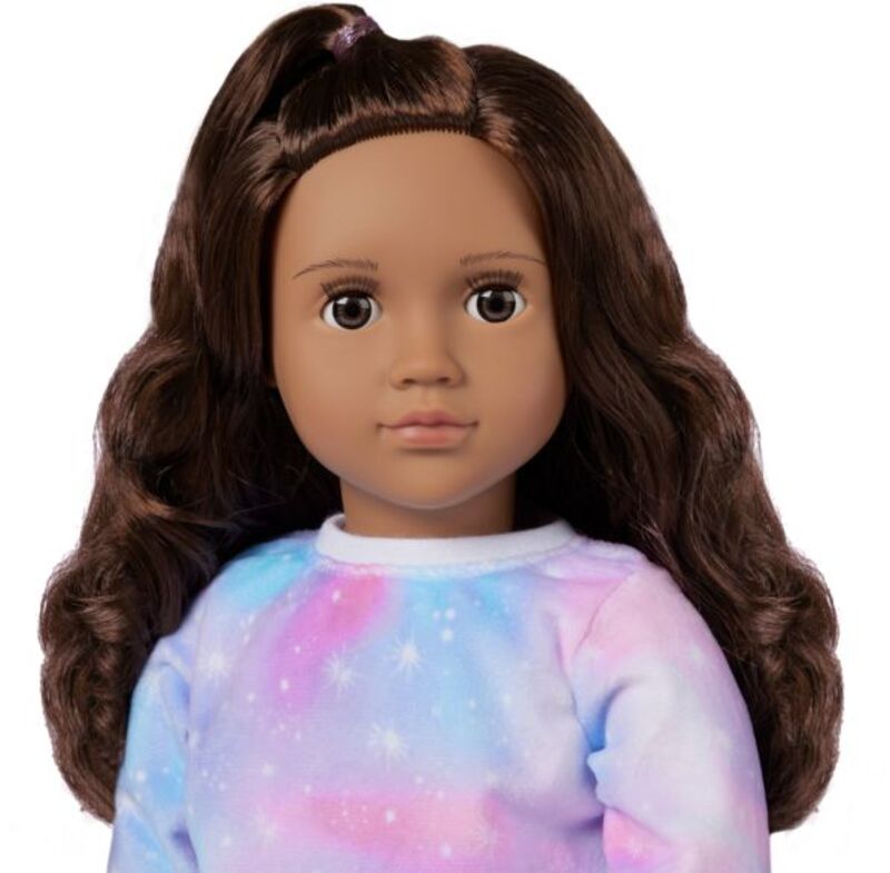 Our Generation Κούκλα Carmen With Rainbow Pijama & Star Pillow (BD31711Z) - φωτογραφία 5