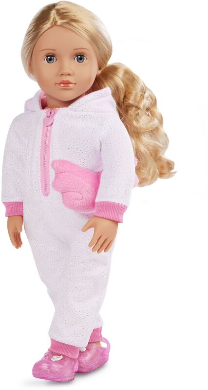 Our Generation Κούκλα Lilian With Unicorn Pijama (BD31719Z) - φωτογραφία 3