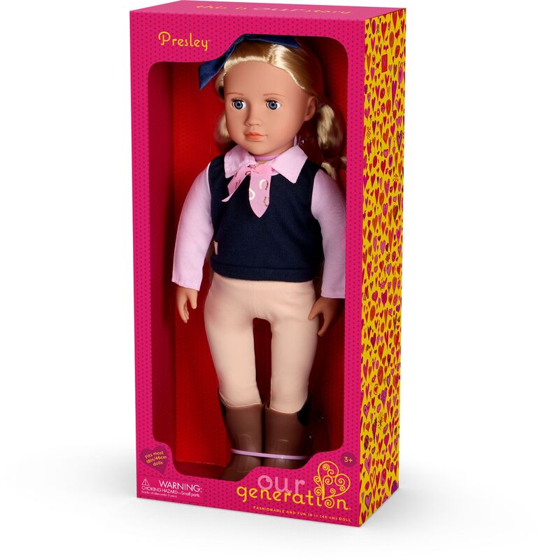 Our Generation Κούκλα Presley With Riding Outfit (BD31734Z) - φωτογραφία 2