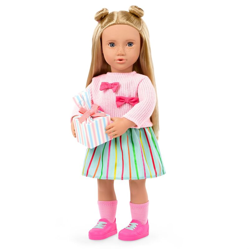 Our Generation Κούκλα Deluxe Kat With Book Candy (BD31765Z)