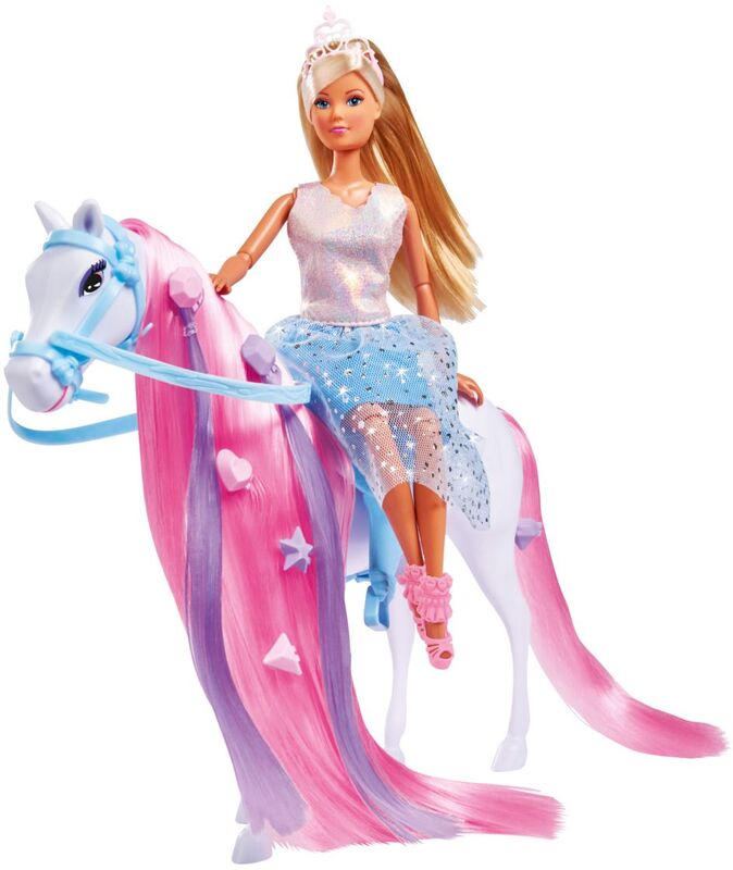 Simba Steffi Love-Κούκλα 29cm Princess Και Άλογο Με Αξεσουάρ (105733519)
