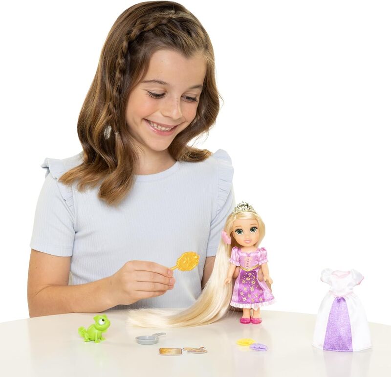 Jakks Pacific Disney Princess Rapunzel Κούκλα 15cm. (233794) - φωτογραφία 5