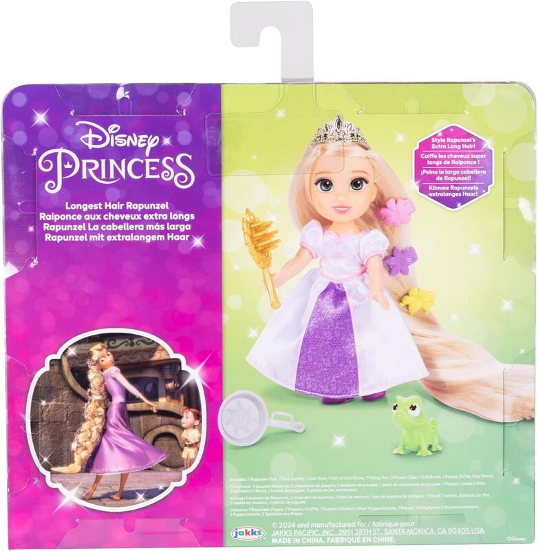 Jakks Pacific Disney Princess Rapunzel Κούκλα 15cm. (233794) - φωτογραφία 6