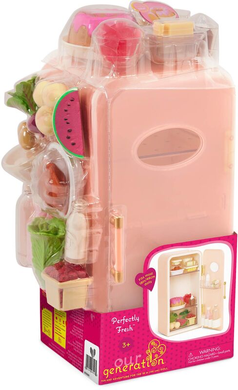 Our Generation Mini Ψυγείο With Groceries (BD35260Z) - φωτογραφία 2