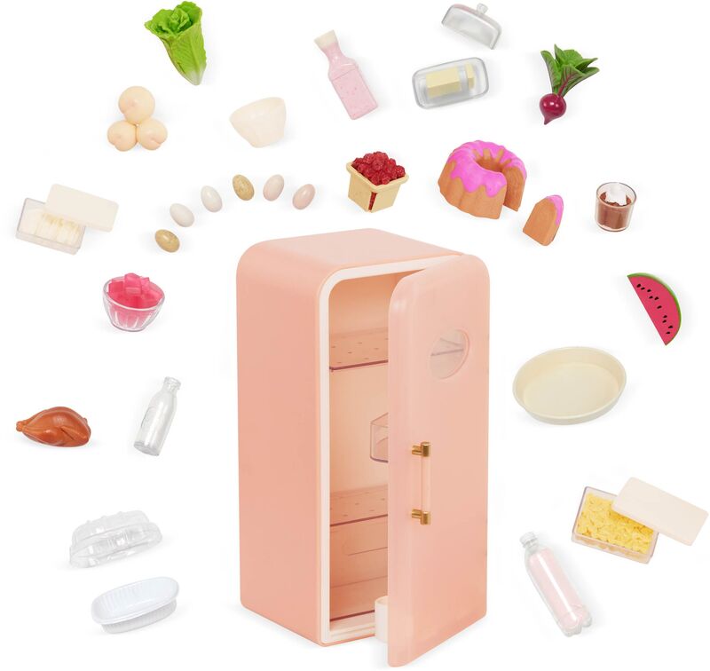 Our Generation Mini Ψυγείο With Groceries (BD35260Z) - φωτογραφία 3