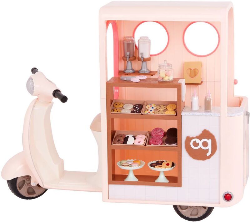 Our Generation Scooter-Cookie Truck (BD35269)