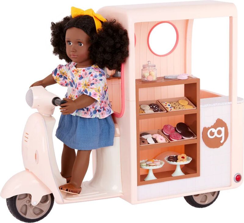 Our Generation Scooter-Cookie Truck (BD35269) - φωτογραφία 6