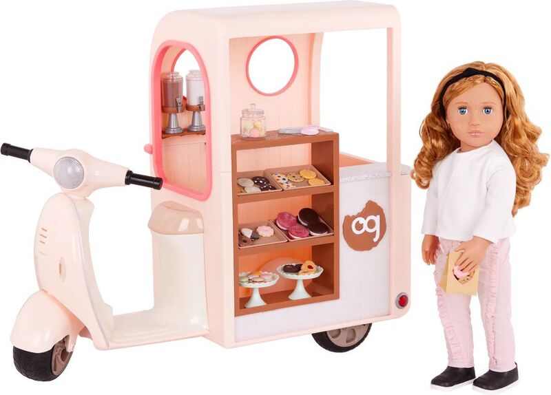 Our Generation Scooter-Cookie Truck (BD35269) - φωτογραφία 7