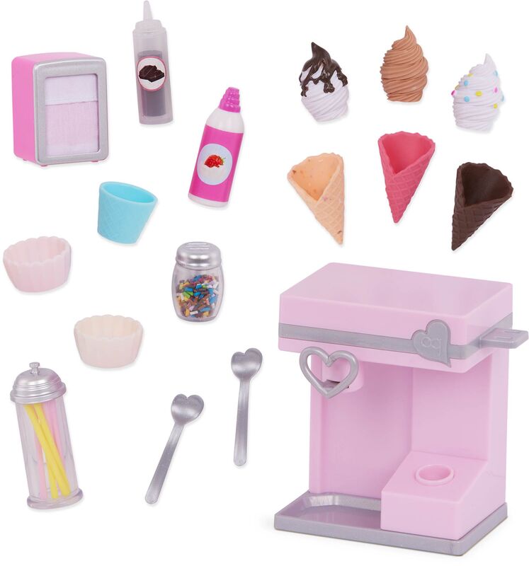 Our Generation Deluxe Σετ Ice Cream Machine (BD35357Z) - φωτογραφία 3