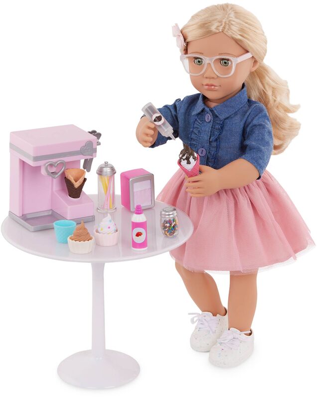 Our Generation Deluxe Σετ Ice Cream Machine (BD35357Z) - φωτογραφία 6