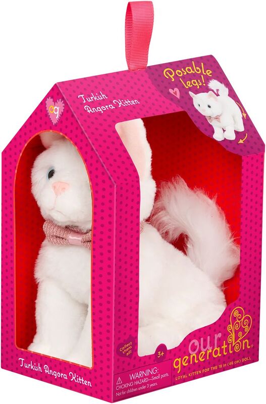 Our Generation Λούτρινο Γατάκι Turkish Angora 6'' (BD35371) φωτογραφία