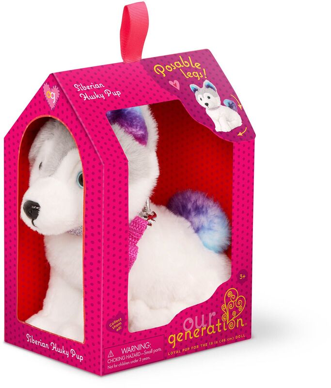 Our Generation Λούτρινο Σκυλάκι Husky Σιβηρίας 6'' (BD35372Z) φωτογραφία
