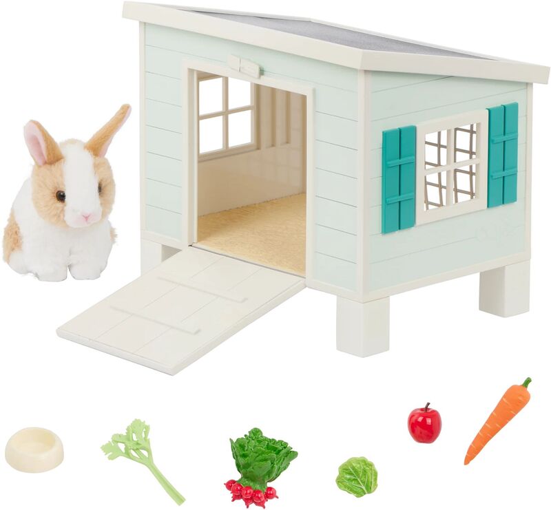 Our Generation Σετ Rubbit Hutch With Pet & Accessories (BD35413Z) - φωτογραφία 3