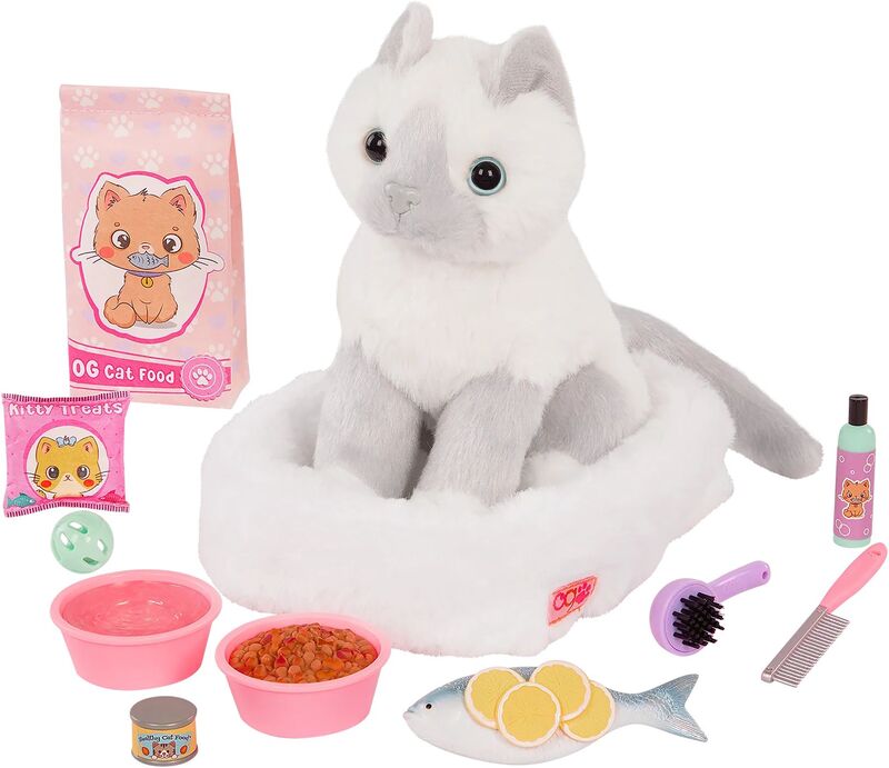 Our Generation Σετ Αξεσουάρ Γάτας Feline Fabulous (BD35442Z)