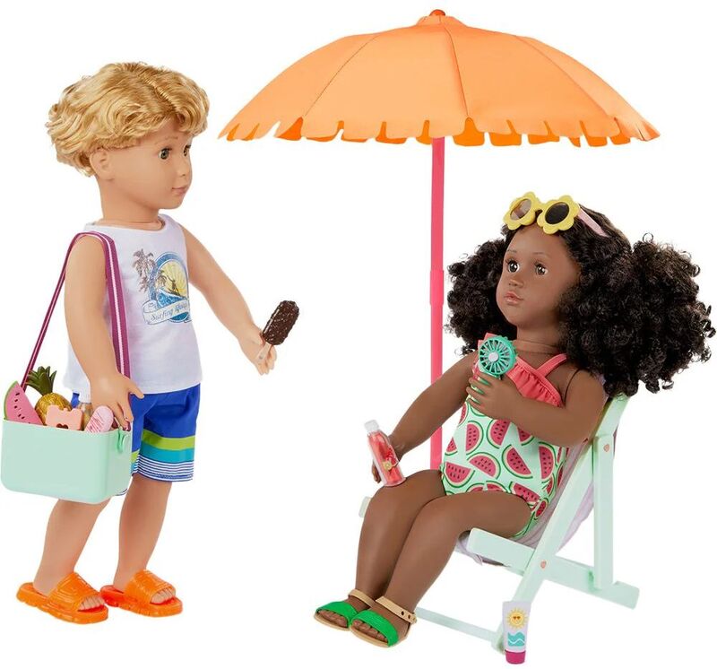 Our Generation Deluxe Σετ Παραλίας With Chair & Umbrella (BD35486Z) - φωτογραφία 5