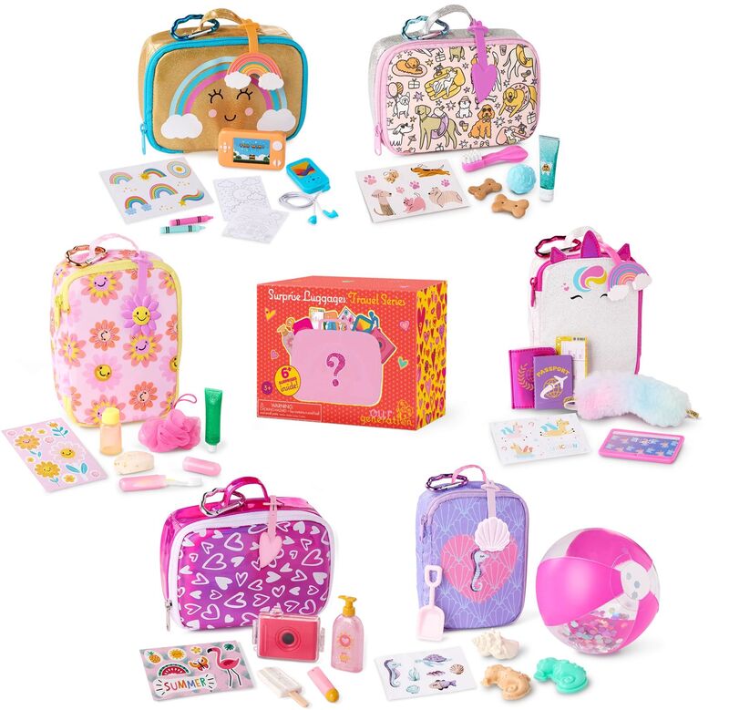 Our Generation Mini Βαλιτσάκια With Surprise Accessories-6 Σχέδια-1Τμχ (BD41179GZ) - φωτογραφία 2