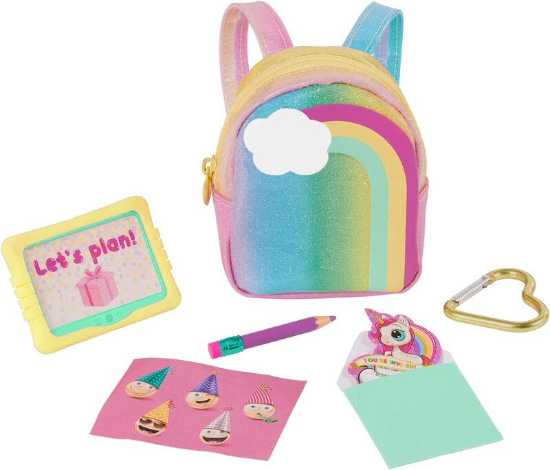 Our Generation Mini Backpack Party With Surprise Accessories-6 Σχέδια-1Τμχ (BD41180GZ) - φωτογραφία 5
