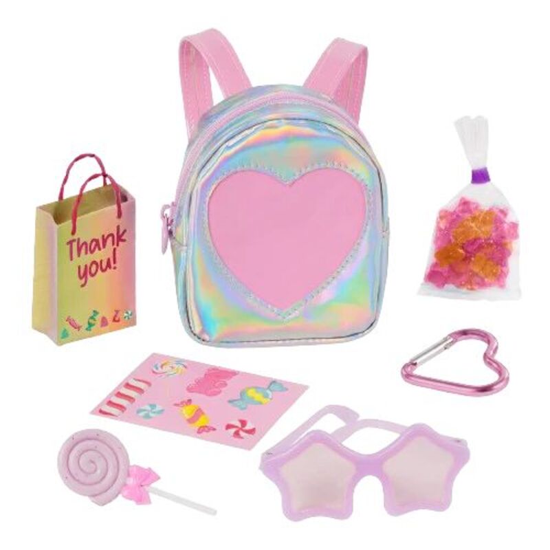 Our Generation Mini Backpack Party With Surprise Accessories-6 Σχέδια-1Τμχ (BD41180GZ) - φωτογραφία 7