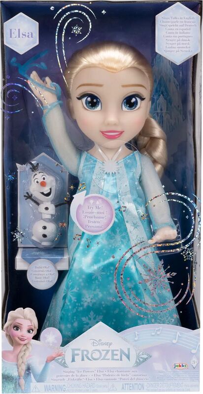 Jakks Pacific Disney Frozen Elsa Κούκλα 38cm Singing Doll (290696) - φωτογραφία 2