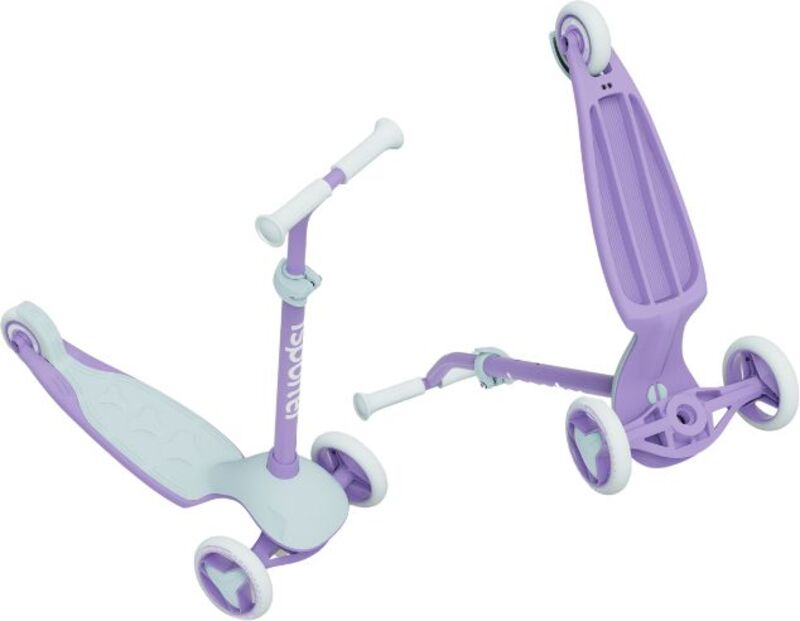 HLS Scooter Isporter Prime LB/R-M3 (M3-LIGHT BLUE/PURPLE) - φωτογραφία 4