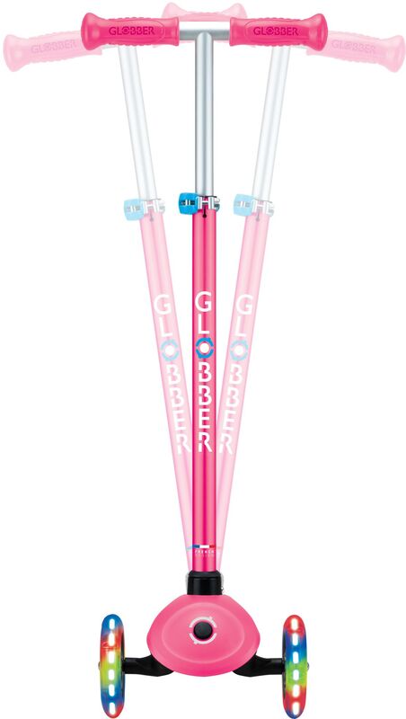 Παιδικό Πατίνι Globber Primo Plus Lights Φούξια - 442-610-4 - φωτογραφία 4