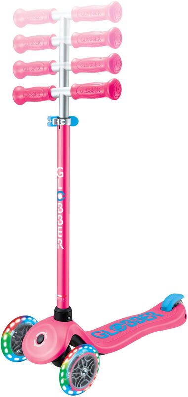 Παιδικό Πατίνι Globber Primo Plus Lights Φούξια - 442-610-4 - φωτογραφία 5