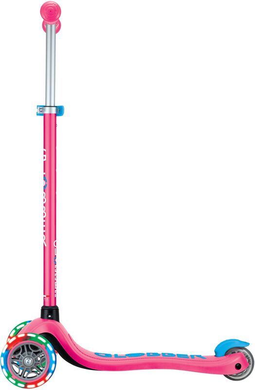 Παιδικό Πατίνι Globber Primo Plus Lights Φούξια - 442-610-4 - φωτογραφία 6