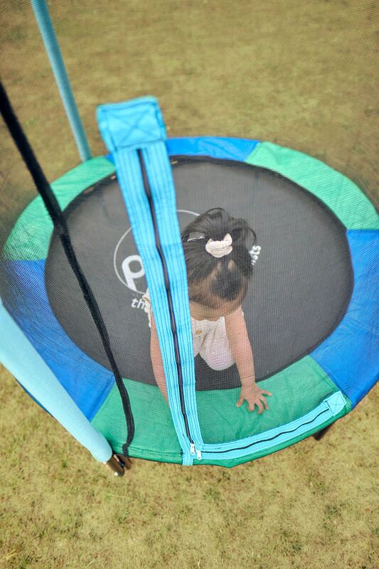 Plum Τραμπολίνο Με Δίχτυ Junior-Blue/Green (106201C82) φωτογραφία