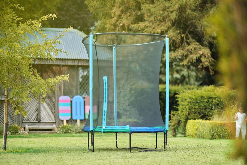 Plum Τραμπολίνο Με Δίχτυ Junior-Blue/Green (106201C82) φωτογραφία