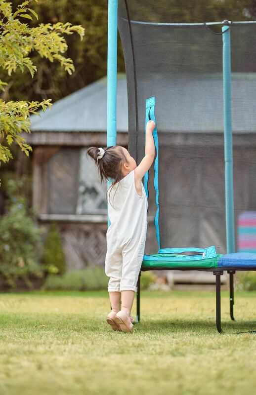 Plum Τραμπολίνο Με Δίχτυ Junior-Blue/Green (106201C82) φωτογραφία