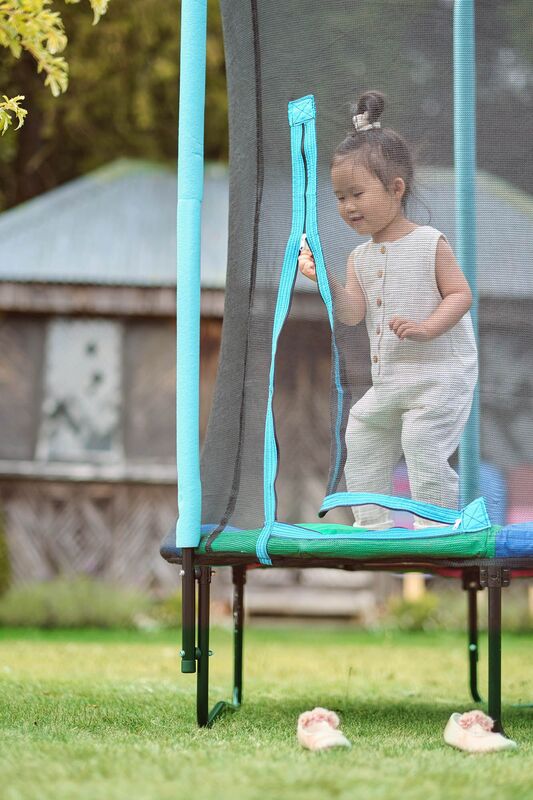 Plum Τραμπολίνο Με Δίχτυ Junior-Blue/Green (106201C82) φωτογραφία