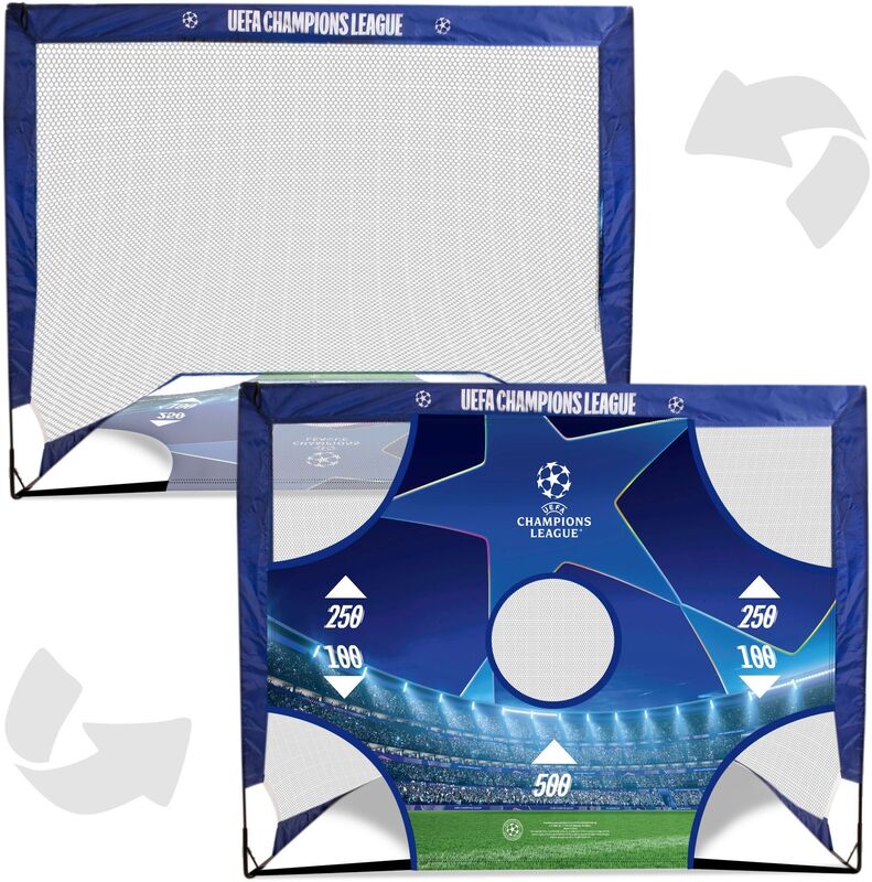 Hy-Pro UEFA Εστία Ποδοσφαίρου Target Goal 120x90x90cm (CL09363) - φωτογραφία 3
