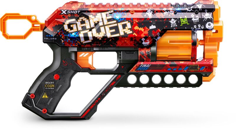 Zuru X-Shot Skins Griefer 12 Darts-6 Σχέδια (36561) φωτογραφία