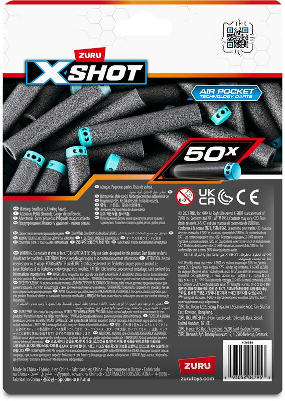 Zuru X-Shot Excel 50PK Refill Darts Series 1 (36588) φωτογραφία