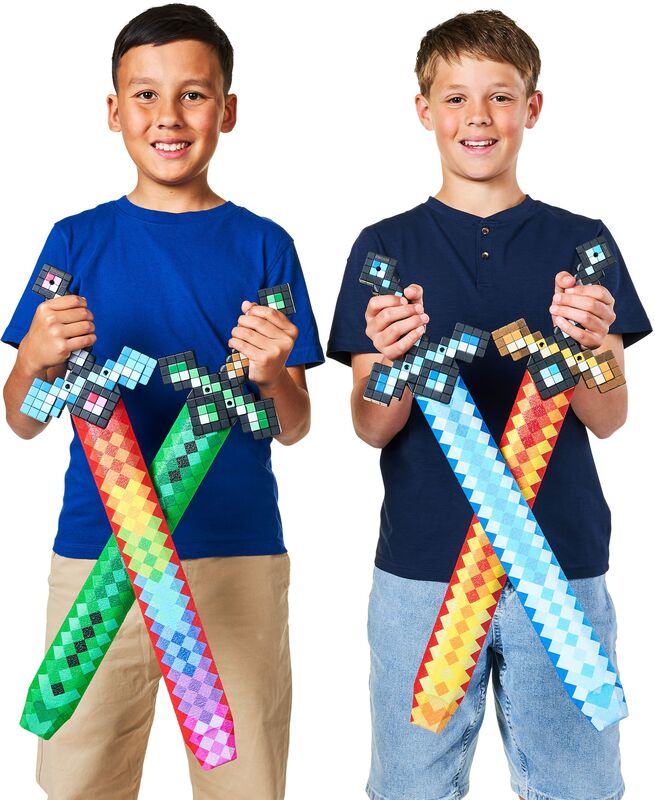 Zuru X-Shot Σπαθί Pixel Swords-4 Σχέδια (36901) - φωτογραφία 7