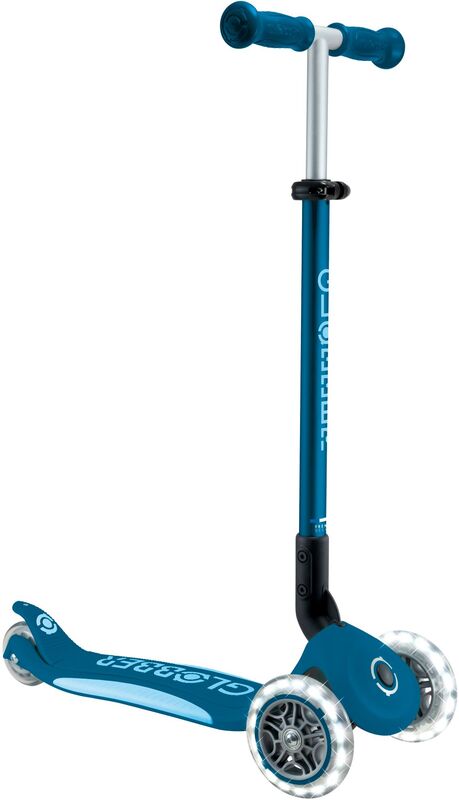 Globber Scooter Elite Lights V2 Petrol Blue (439-601-3)