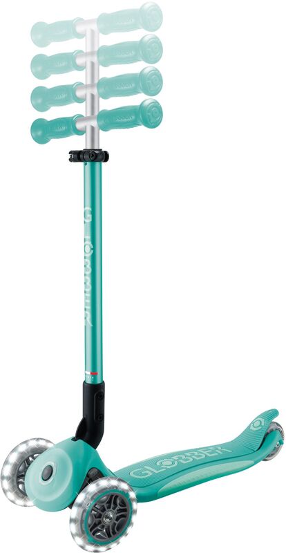 Globber Scooter Elite Lights V2 Dark Mint (439-706-3) φωτογραφία
