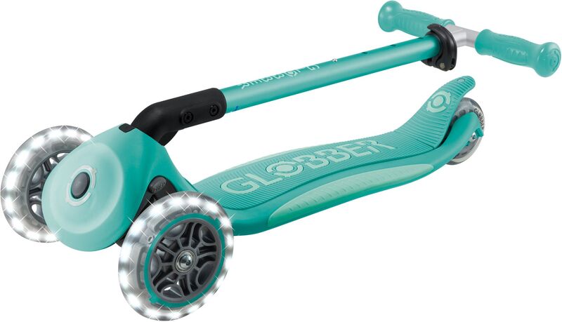 Globber Scooter Elite Lights V2 Dark Mint (439-706-3) φωτογραφία