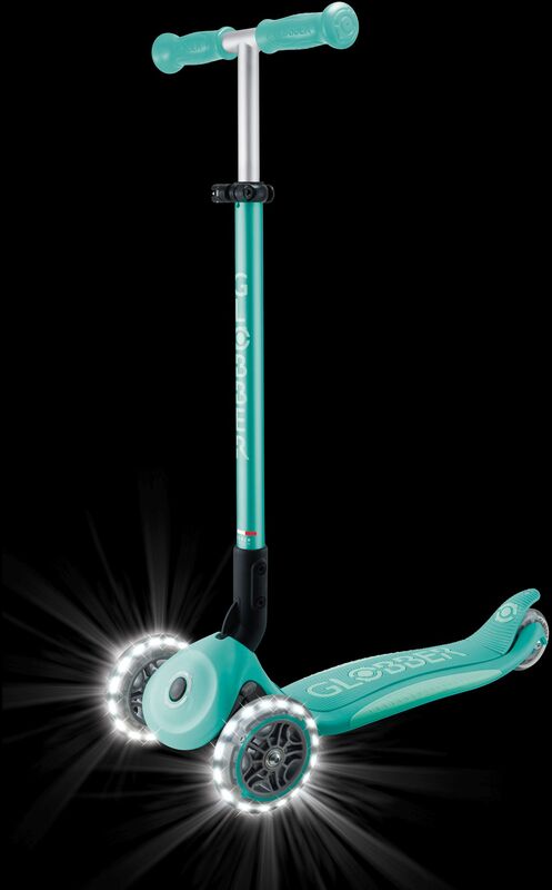Globber Scooter Elite Lights V2 Dark Mint (439-706-3) φωτογραφία