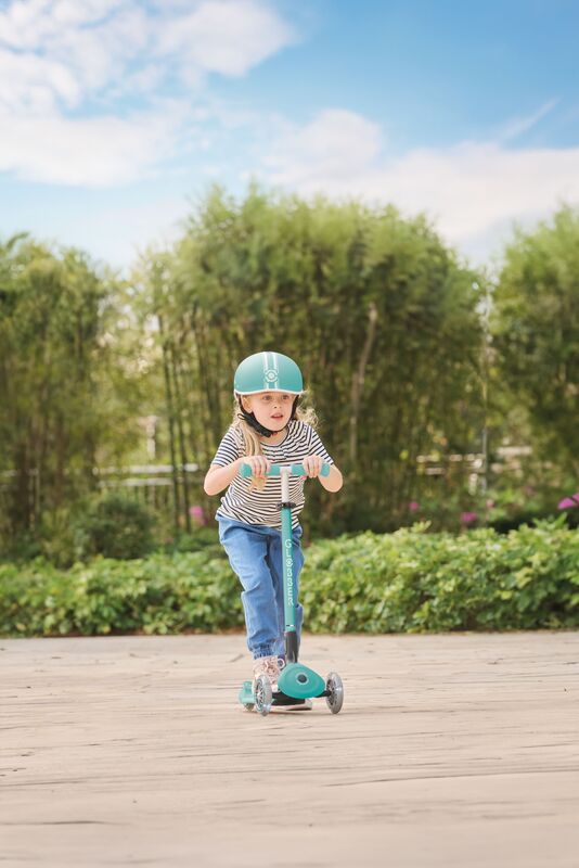 Globber Scooter Elite Lights V2 Dark Mint (439-706-3) φωτογραφία