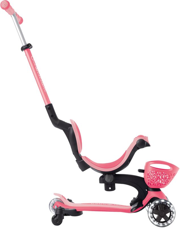 Globber Scooter Go.Up Baby Lights 360 Coral Pink (844-210) φωτογραφία