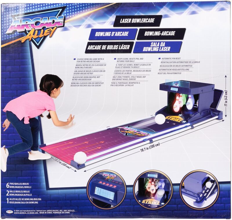 Jakks Pacific Laser Bowling Arcade (656654) φωτογραφία