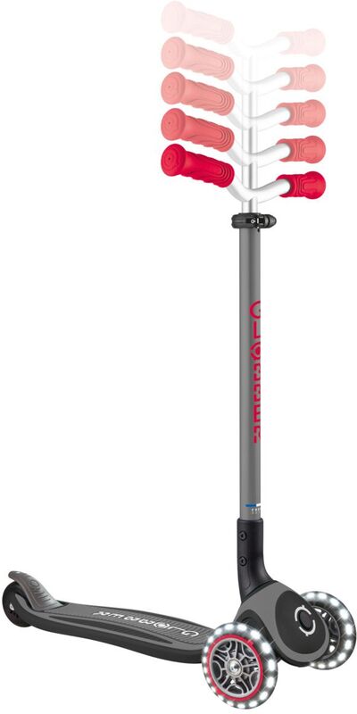Παιδικό Πατίνι Globber Master Lights Black-Red - 663-120 - φωτογραφία 2