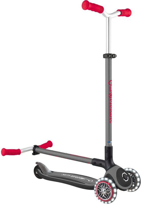 Παιδικό Πατίνι Globber Master Lights Black-Red - 663-120 - φωτογραφία 4