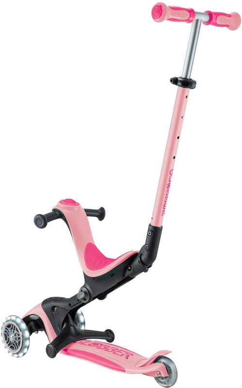 Παιδικό Πατίνι Globber Go Up Deluxe Fantasy Lights Deep Pastel Pink - 646-710-2 - φωτογραφία 2