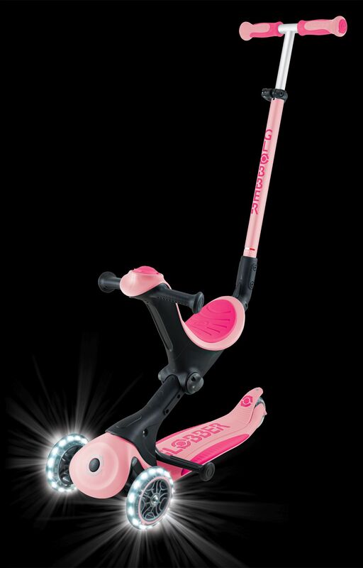 Παιδικό Πατίνι Globber Go Up Deluxe Fantasy Lights Deep Pastel Pink - 646-710-2 - φωτογραφία 5