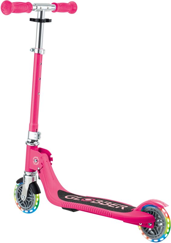 Παιδικό Πατίνι Globber Junior Foldable Flow Lights Φούξια - 870-110 - φωτογραφία 3